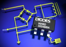 擊穿電壓為400V的四開關二極管陣列MMBD5004BRM