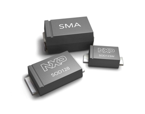 采用2引腳FlatPower SOD128封裝（3.8 x 2.5 x 1 mm）的TVS新產品