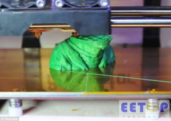 3D打印機打印星戰尤達大師 模型細節驚人