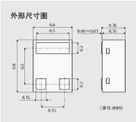 世界最小的晶體管封裝“VML0806”開始量產