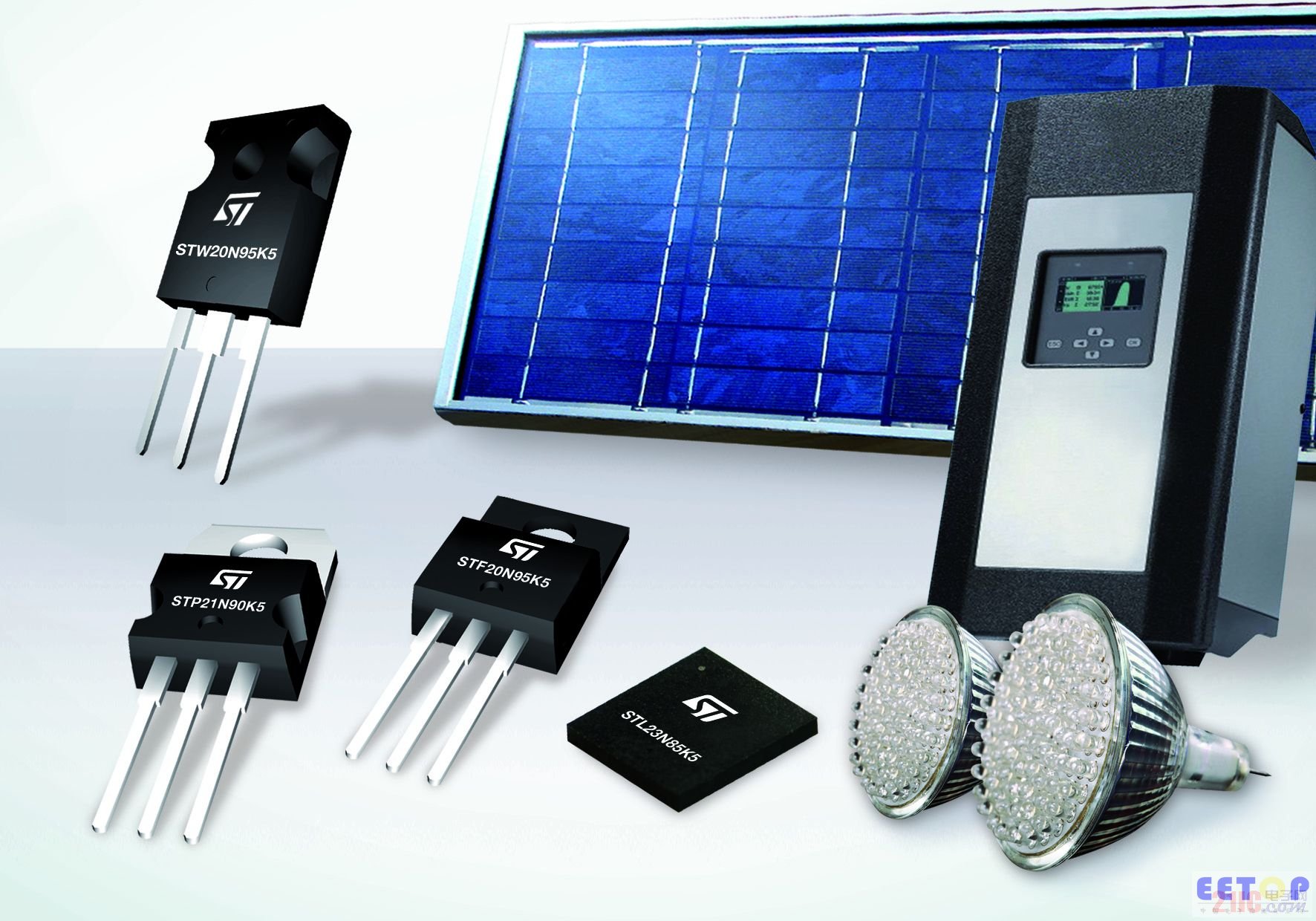 意法半 導體（ST）發布先進功率MOSFET 系列產品