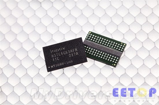 GDDR3顯存仍在努力：海力士首創2xnm 4Gb