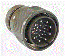 ITT CANNON - CA3106E32-22PBF80系列圓形連接器，插頭