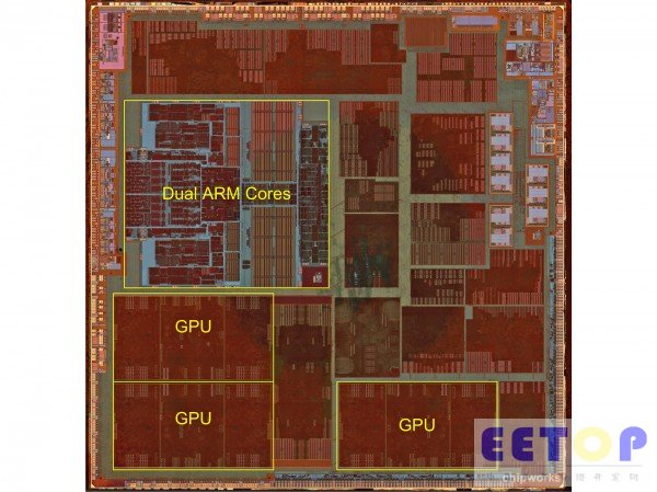 Apple A6或是全球唯一采用手工布局的上市芯片