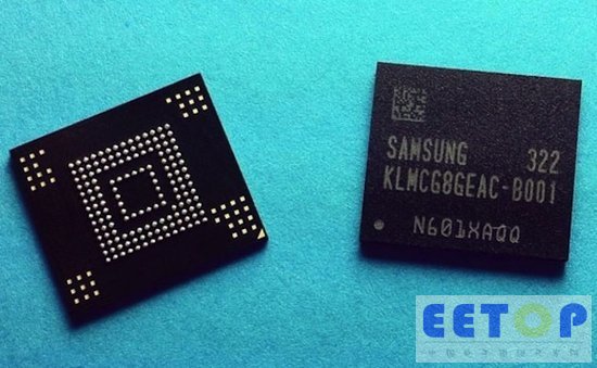 全球最快嵌入式eMMC 5.0內存 接口速度達400MB/s