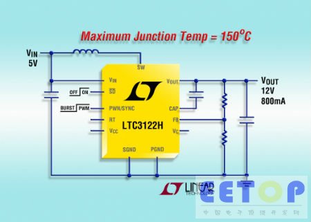 Linear 推出 LTC3122 的高溫 H 級版本