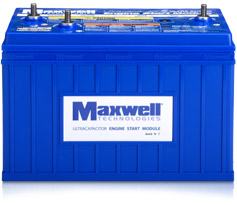 Maxwell推出24V超級電容器發動機啟動模塊.jpg