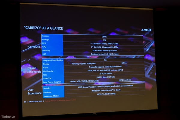 AMD第六代APU發布：能耗降40% 異構計算