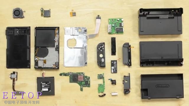 任天堂Switch拆解 像是一部小電腦不過不難修復(fù)