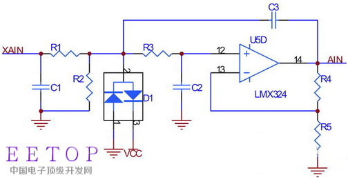 ESP中傳感器及接口技術的電路解析