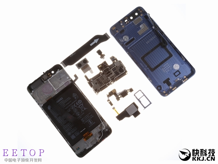 華為P10拆解：3788元比iPhone更精密！