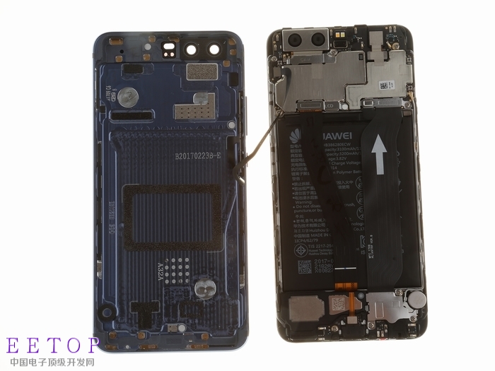華為P10拆解：3788元比iPhone更精密！