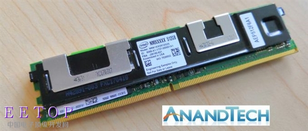 基于3D Xpoint技術！Intel發布傲騰DC非易失DDR4內存：最大512G