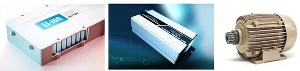 電動汽車傳動鏈的簡單流程 – 電池管理系統（BMS）到逆變器，然后到三相交流電機