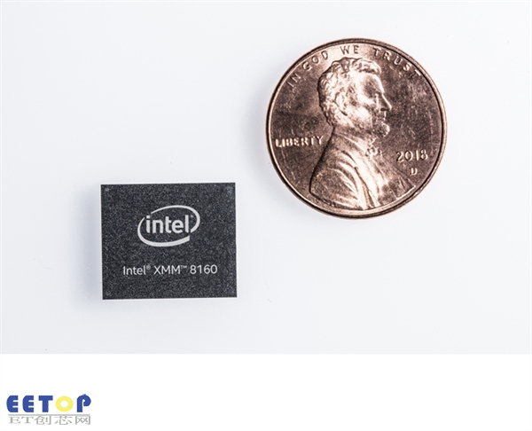 提前半年！Intel發布XMM 8160 5G基帶：6Gbps、2020年商用