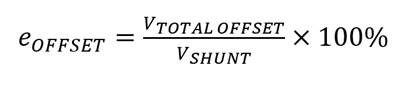 Offset error