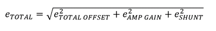 First-order error
